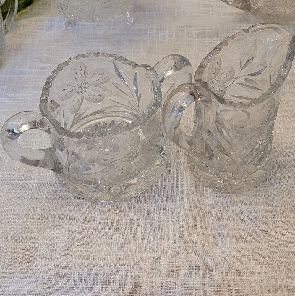 Circa 1910 Cream and sugar set